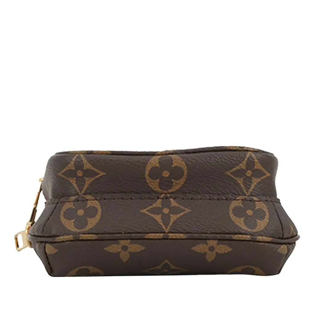 Louis Vuitton Monogram Utility Phone Sleeve Brown Very good - Inside View