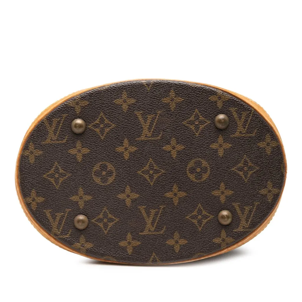 Louis Vuitton Monogram Petit Bucket Brown Very good - Inside View