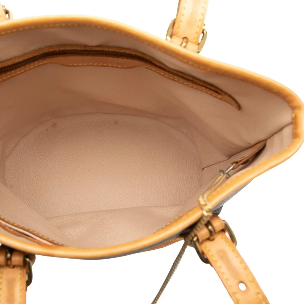 Louis Vuitton Monogram Petit Bucket Brown Very good - Model View