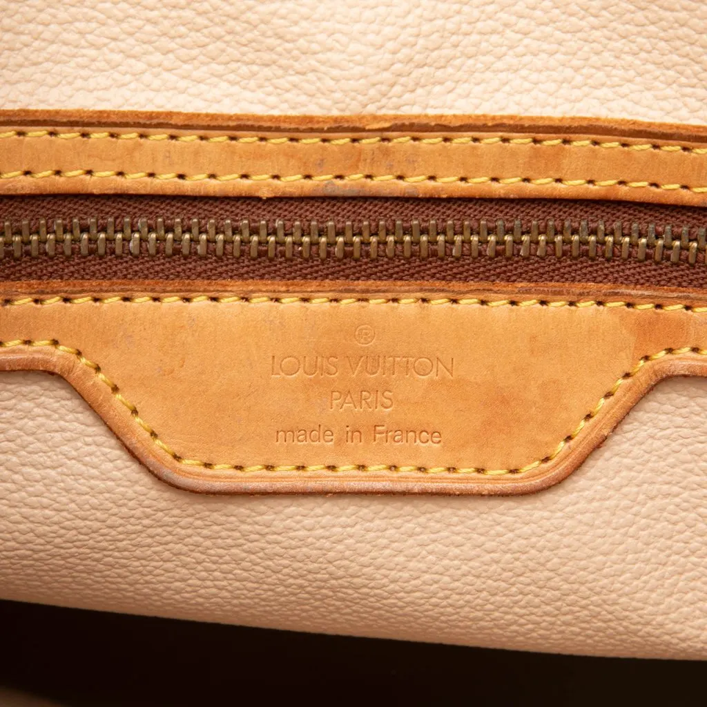 Louis Vuitton Monogram Petit Bucket Brown Very good - Box View