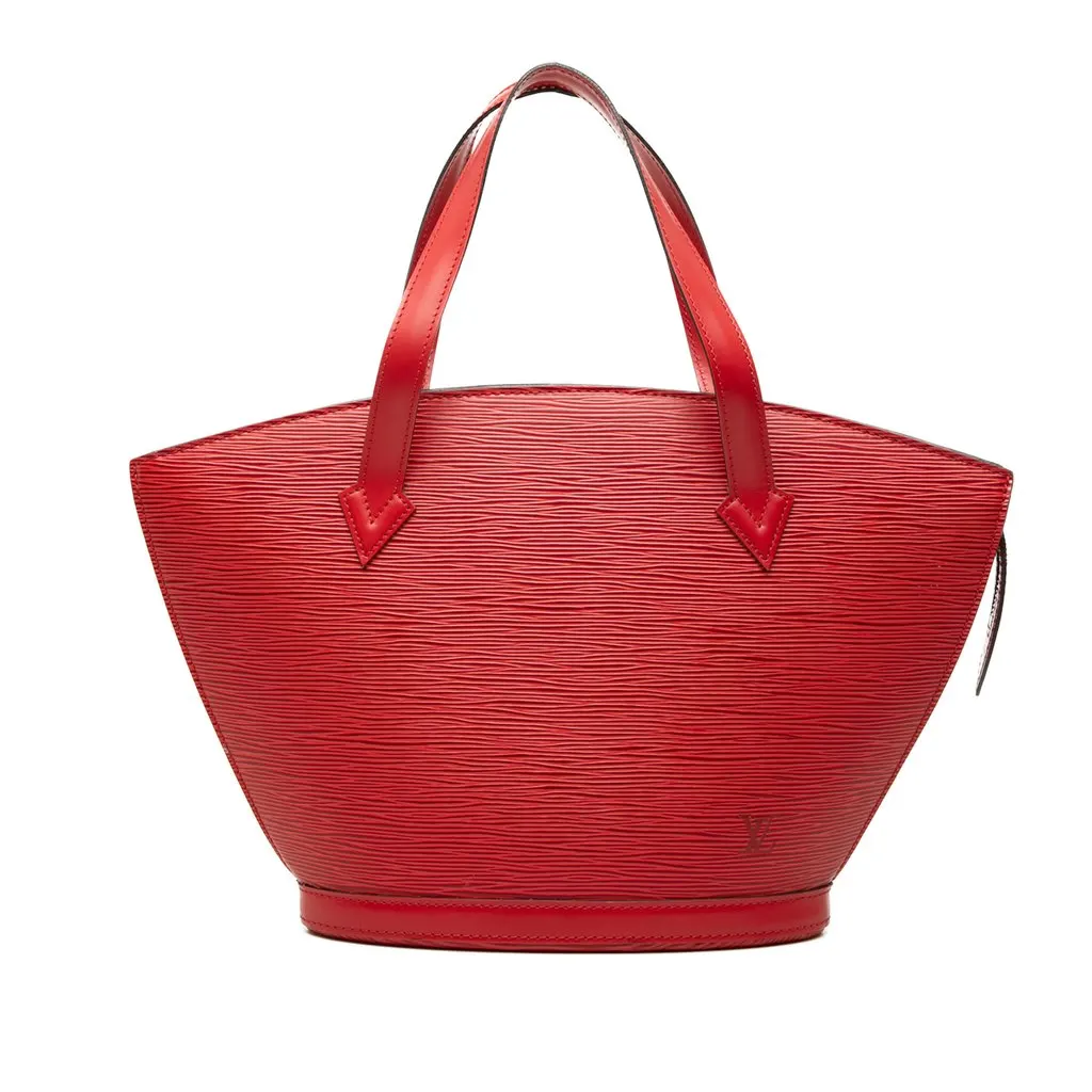 Louis Vuitton Epi Saint Jacques PM Short Strap Red Leather Good - Front View
