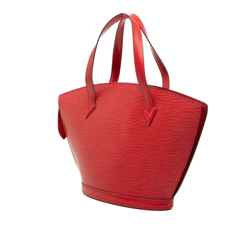 Louis Vuitton Epi Saint Jacques PM Short Strap Red Leather Good - Back View