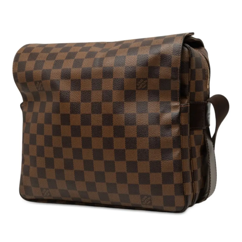Louis Vuitton Damier Ebene Naviglio Brown Very good - Back View