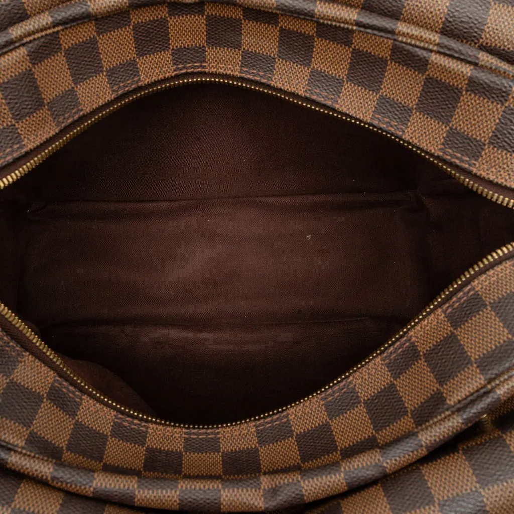 Louis Vuitton Damier Ebene Naviglio Brown Very good - Model View