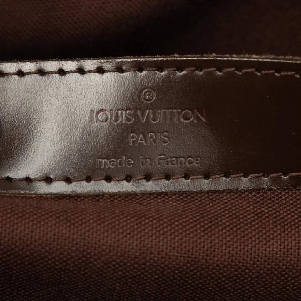 Louis Vuitton Damier Ebene Naviglio Brown Very good - Box View