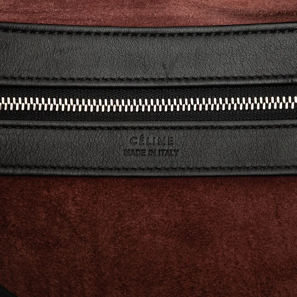 Celine Smooth Calfskin Vertical Coulisse Tote Black Leather Very good - Box View