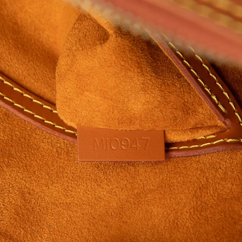 Louis Vuitton Epi Alma PM Brown Leather Very good - Box View