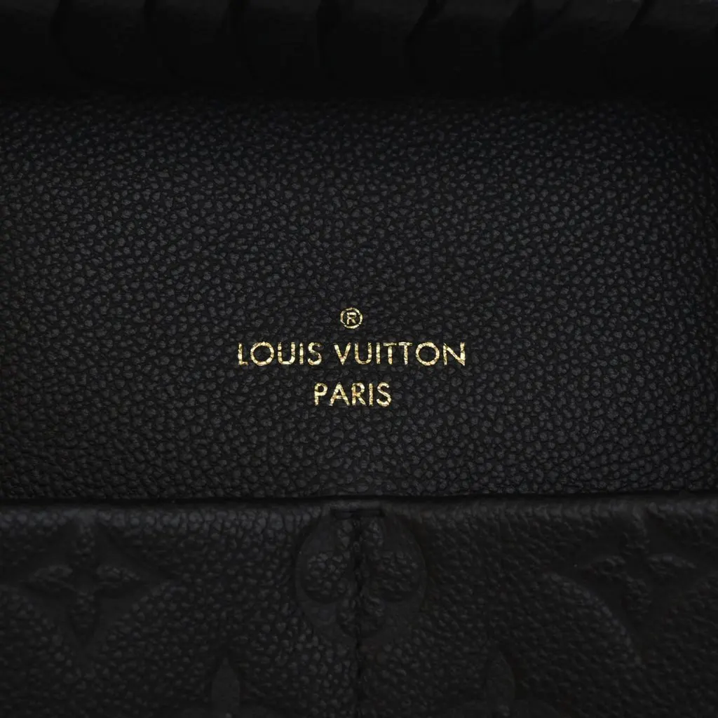 Louis Vuitton Monogram Empreinte Maida Hobo Black Leather Very good - Box View