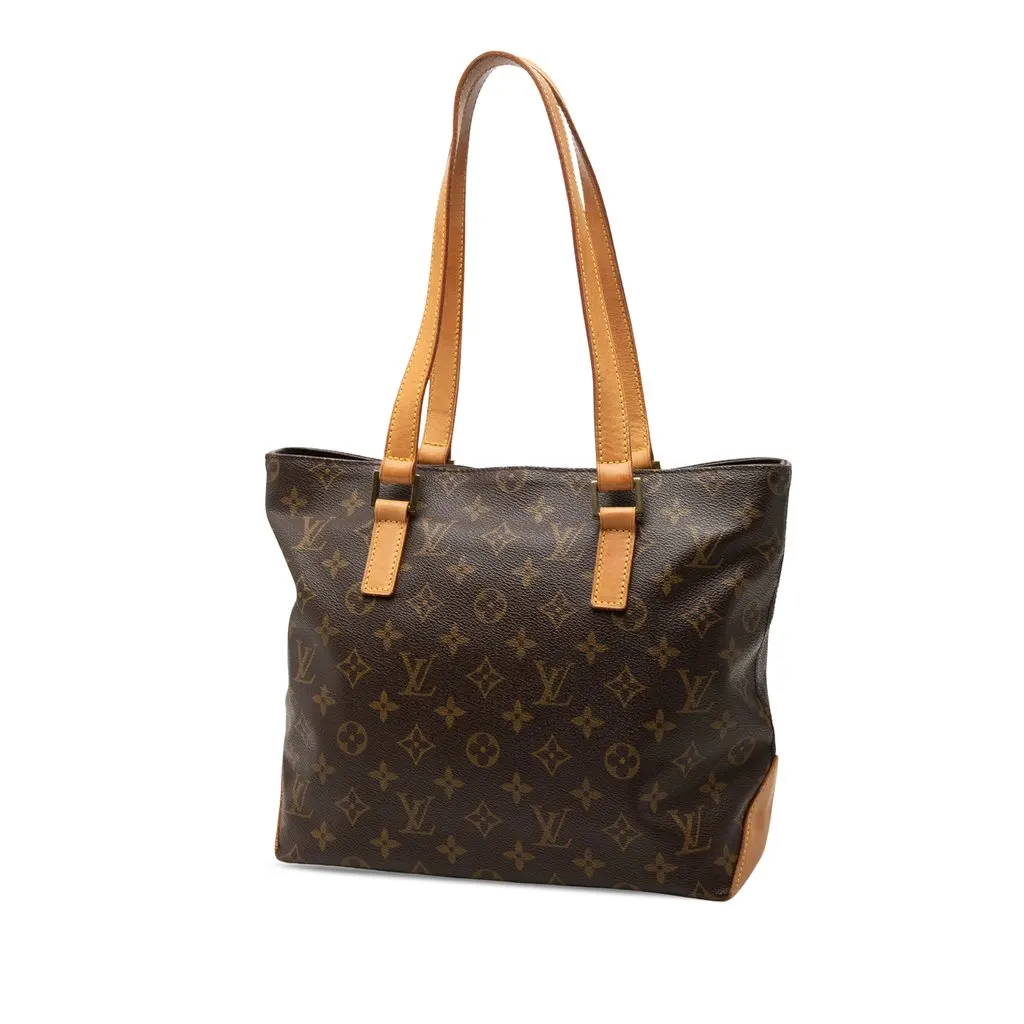 Louis Vuitton Monogram Cabas Piano Brown Very good - Back View
