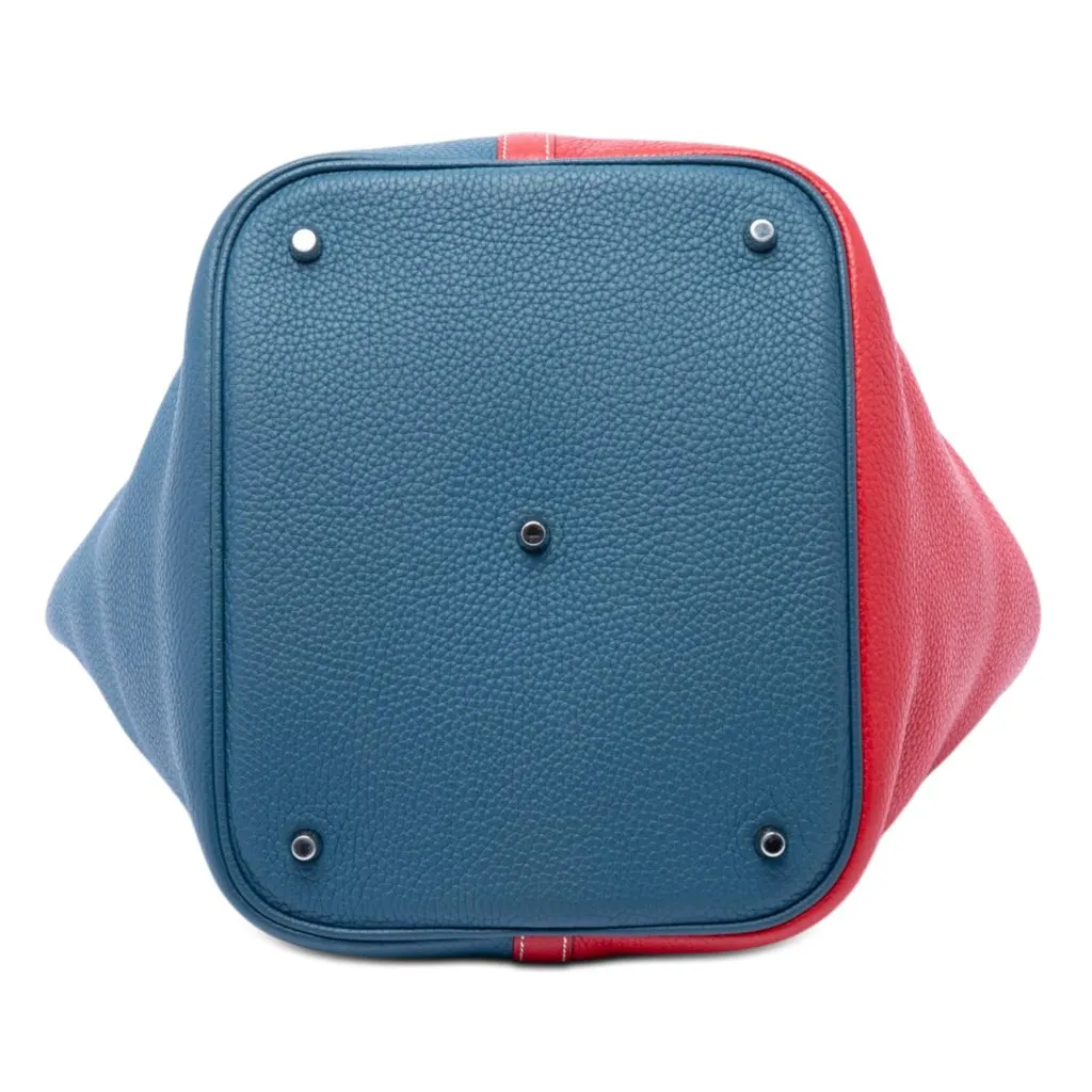 Hermès Bicolor Clemence Picotin Lock 26 Red Leather Very good - Inside View