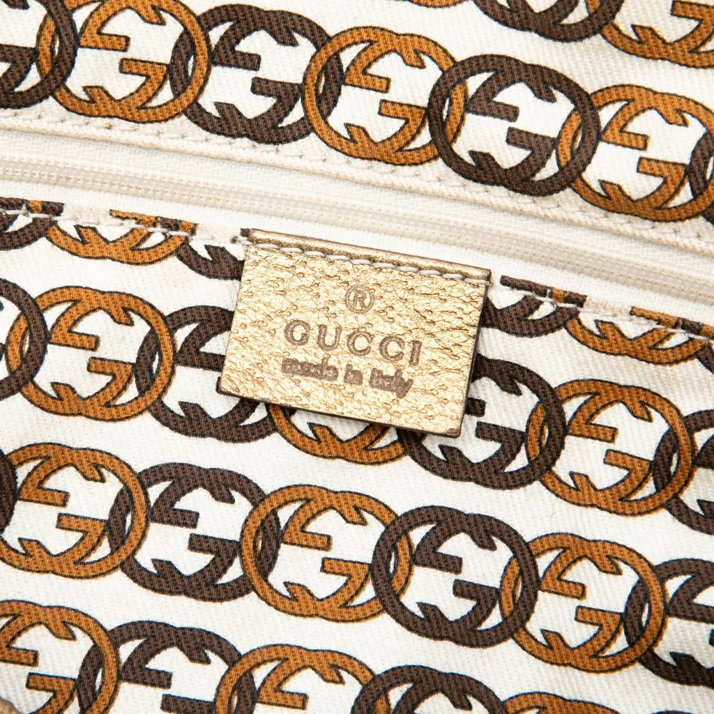 Gucci GG Canvas Princy Tote Beige Canvas Good - Box View