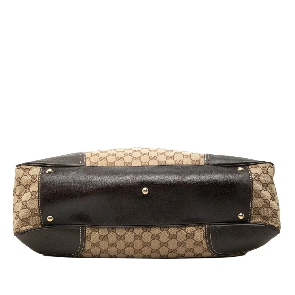 Gucci GG Canvas Princy Tote Beige Canvas Very good - Inside View