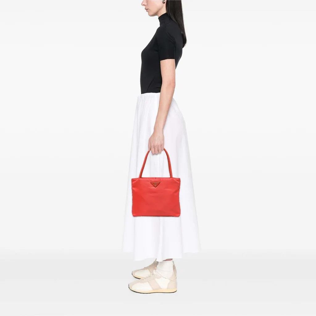 Prada Tessuto Tote Orange Polyamide Very good - Box View