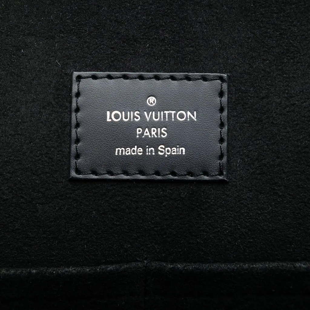 Louis Vuitton Epi Denim Cluny MM Blue Leather Very good - Box View