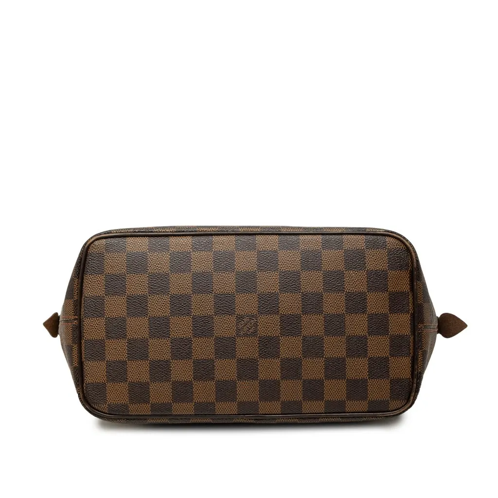 Louis Vuitton Damier Ebene Saleya PM Brown Canvas Very good - Inside View