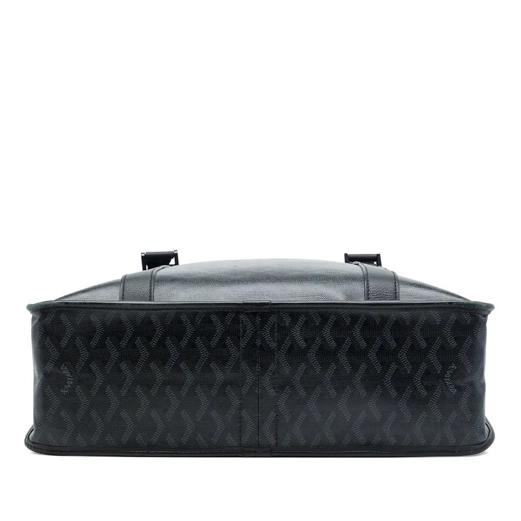 Goyard Goyardine Bourgogne Black Canvas Good - Inside View