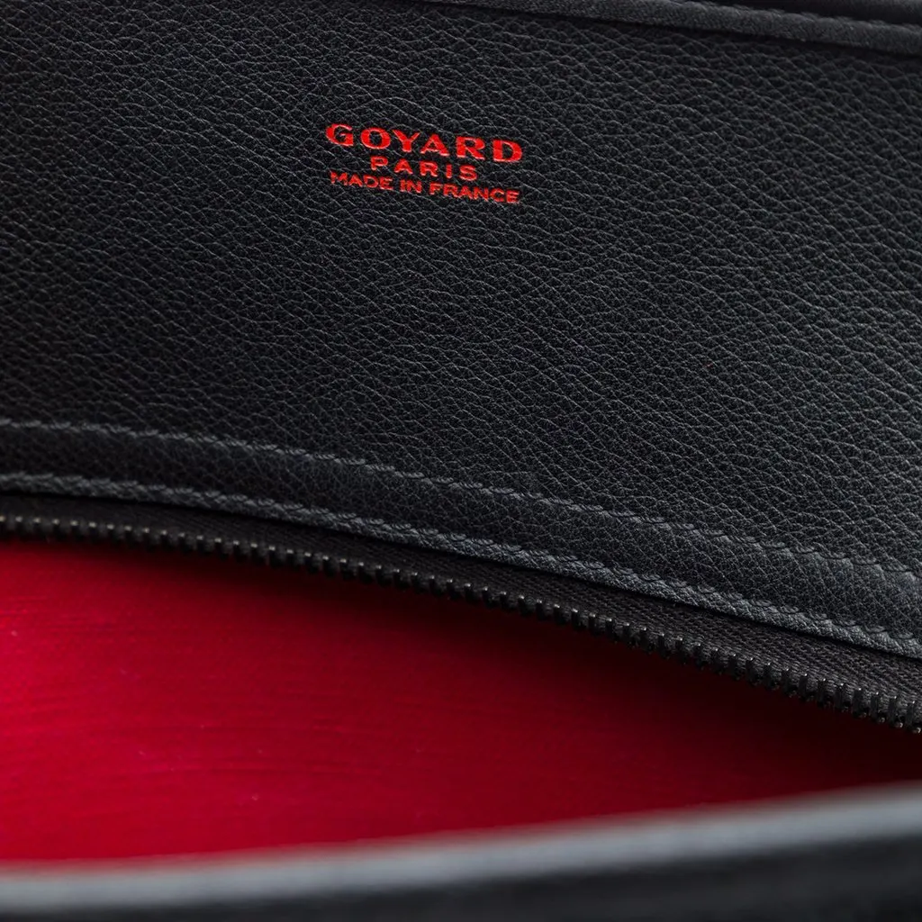 Goyard Goyardine Bourgogne Black Canvas Good - Box View