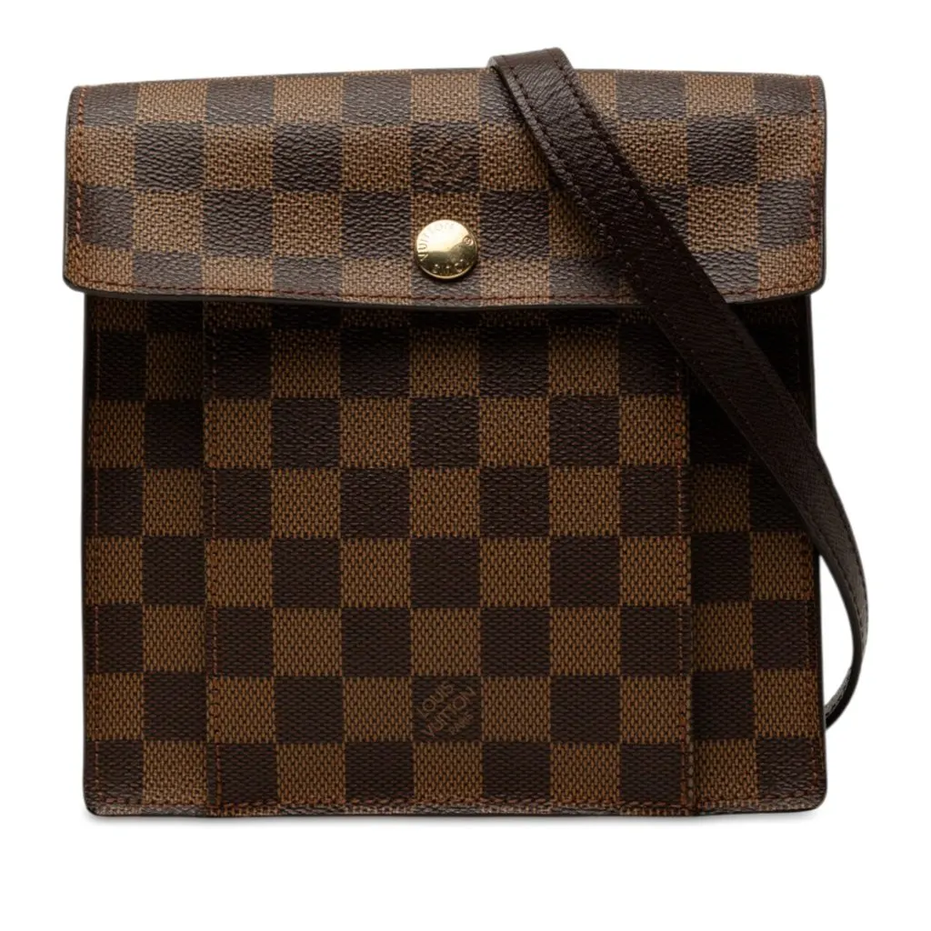 Louis Vuitton Damier Ebene Pimlico Brown Very good - Front View