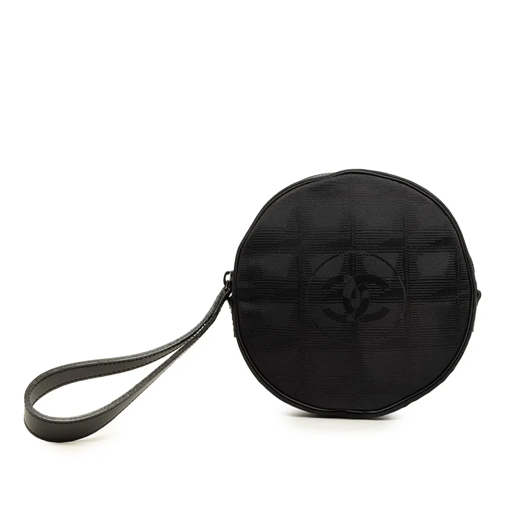 Chanel New Travel Line Nylon Round Pouch