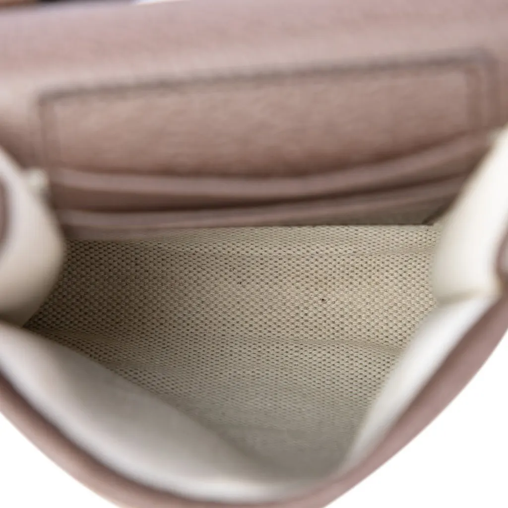 Gucci Mini GG Supreme Web Ophidia Crossbody Beige Canvas Very good - Model View