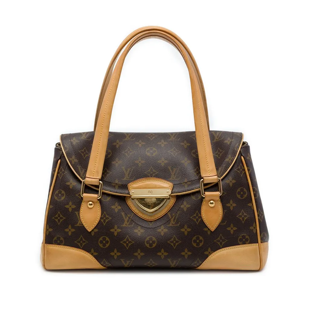 Louis Vuitton Monogram Beverly GM Brown Canvas Very good - Front View