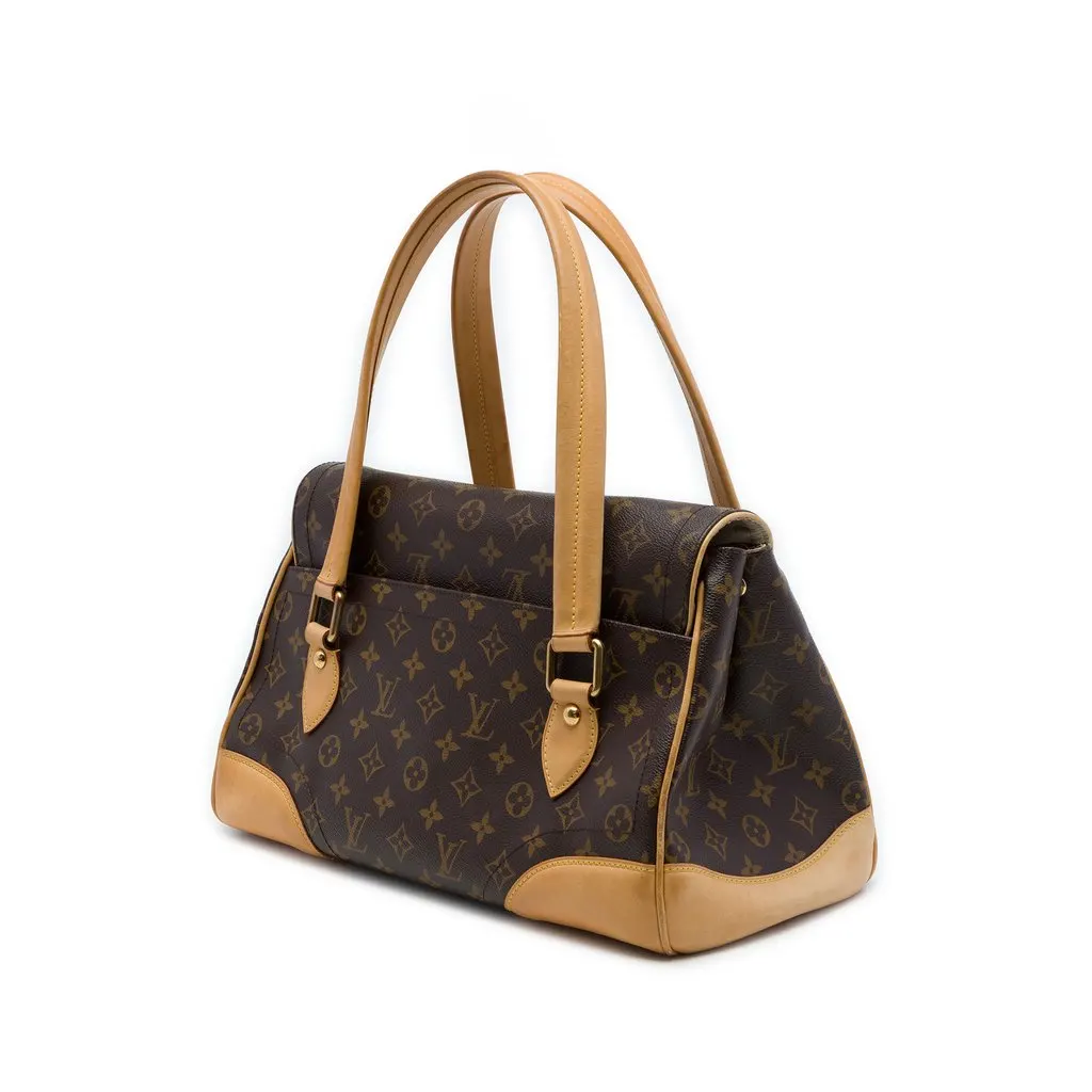 Louis Vuitton Monogram Beverly GM Brown Canvas Very good - Back View