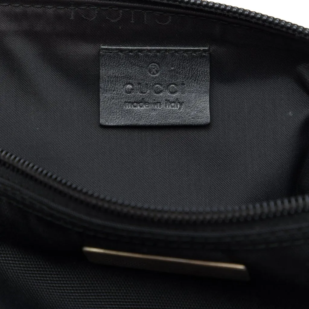 Gucci Nylon Boat Black Polyamide Very good - Box View