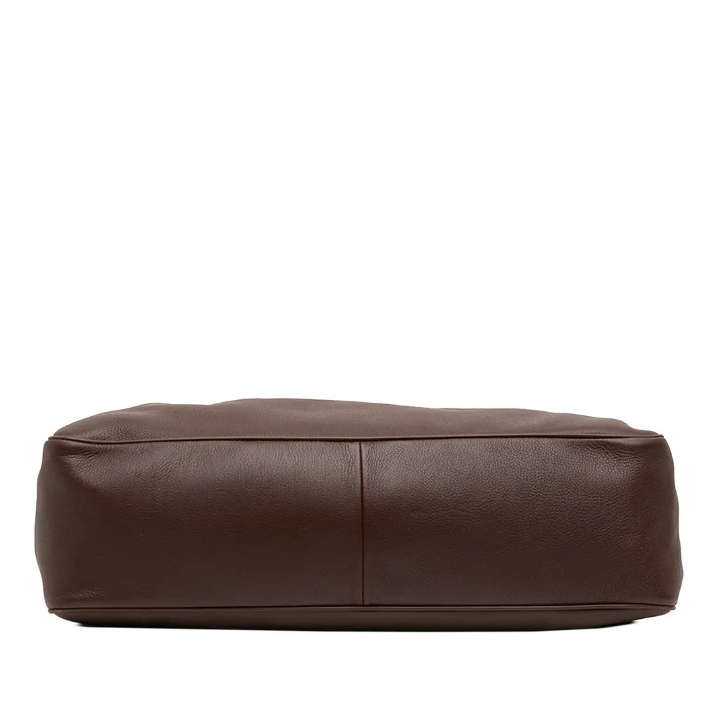 Celine Medium Leather Anita Tote Brown Leather Very good - Inside View