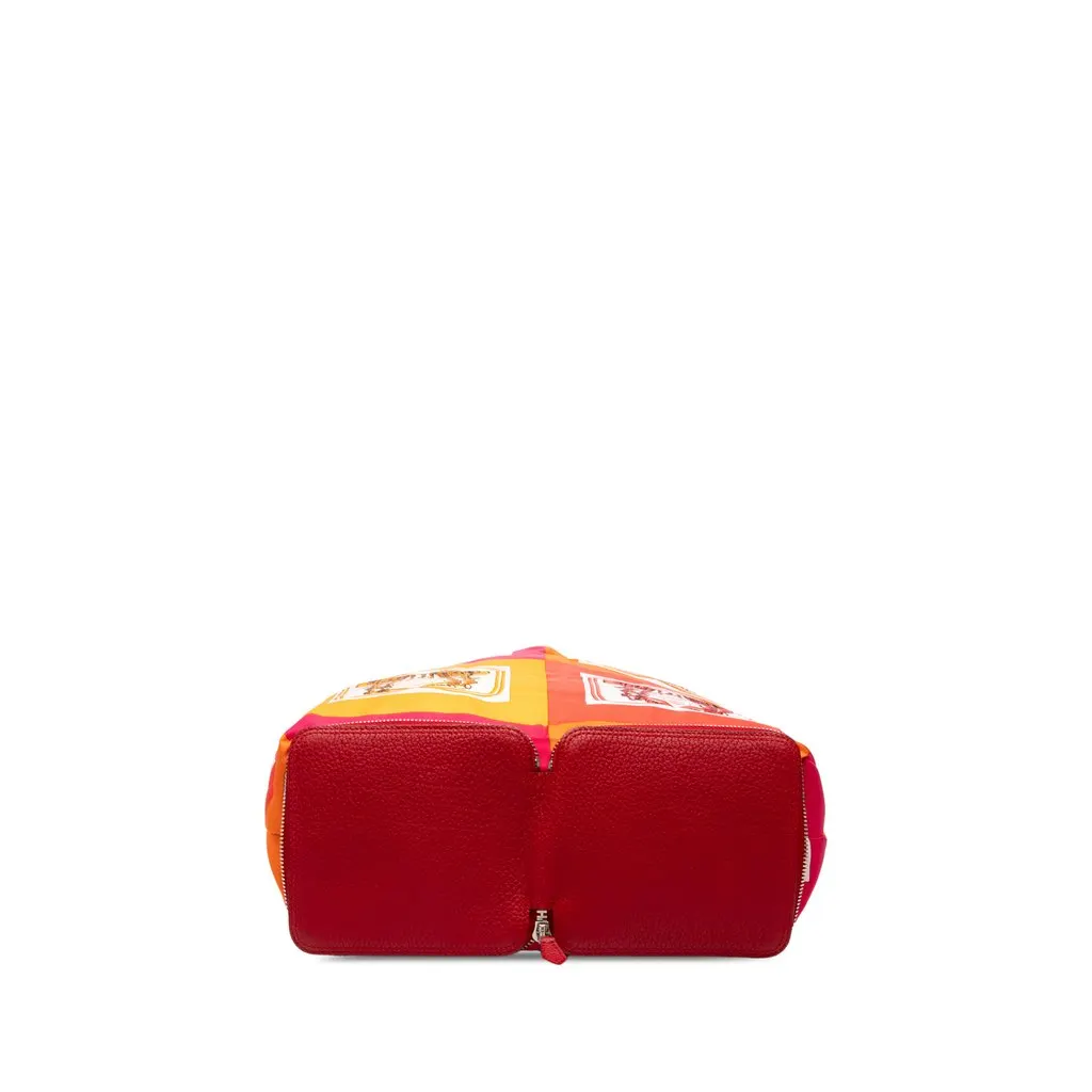 Hermès Brides de Gala Silky Pop Tote Orange Silk Very good - Inside View