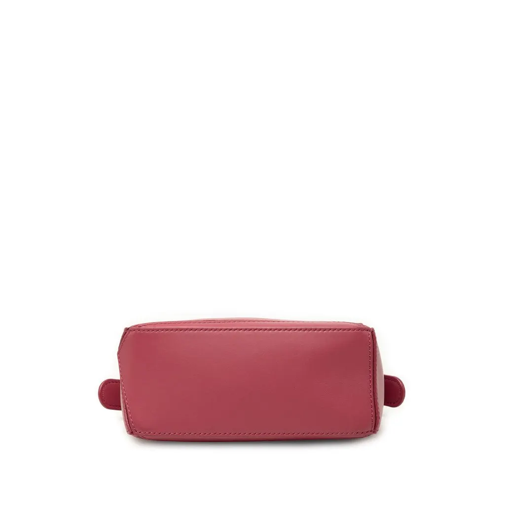 Loewe Mini Calfskin Puzzle Satchel Pink Leather Very good - Inside View