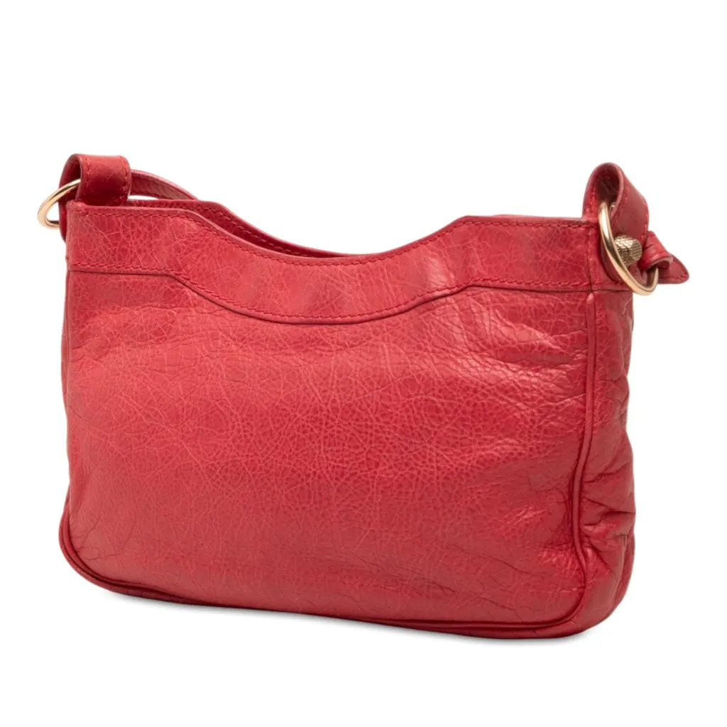 Balenciaga Lambskin Motocross Giant 21 Hip Crossbody Red Leather Very good - Back View