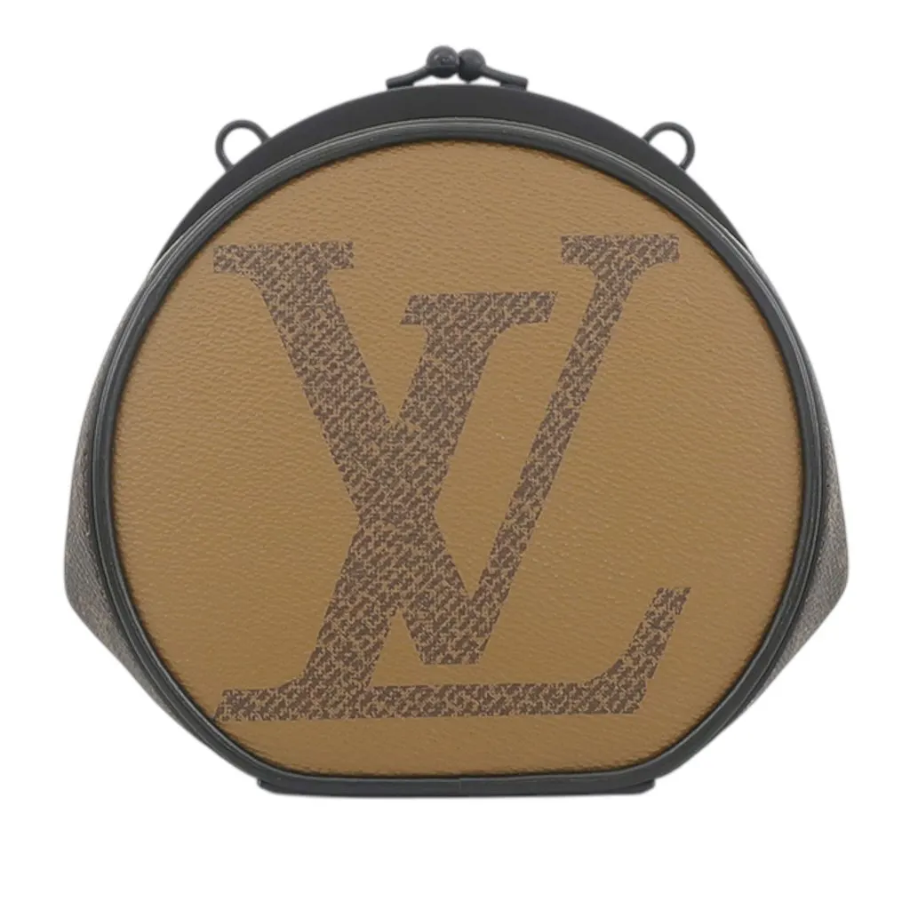Louis Vuitton Monogram Reverse Giant Boursicot BC Brown Canvas Very good - Front View