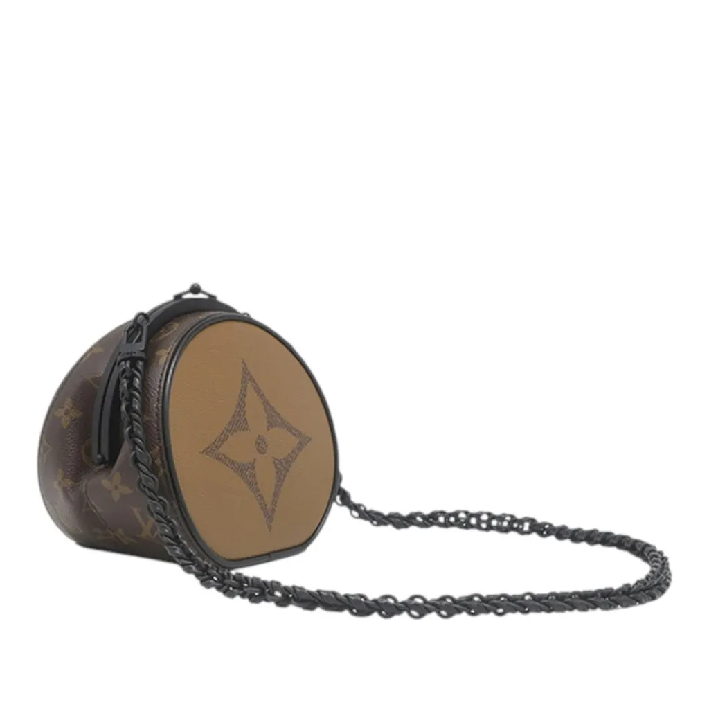 Louis Vuitton Monogram Reverse Giant Boursicot BC Brown Canvas Very good - Back View