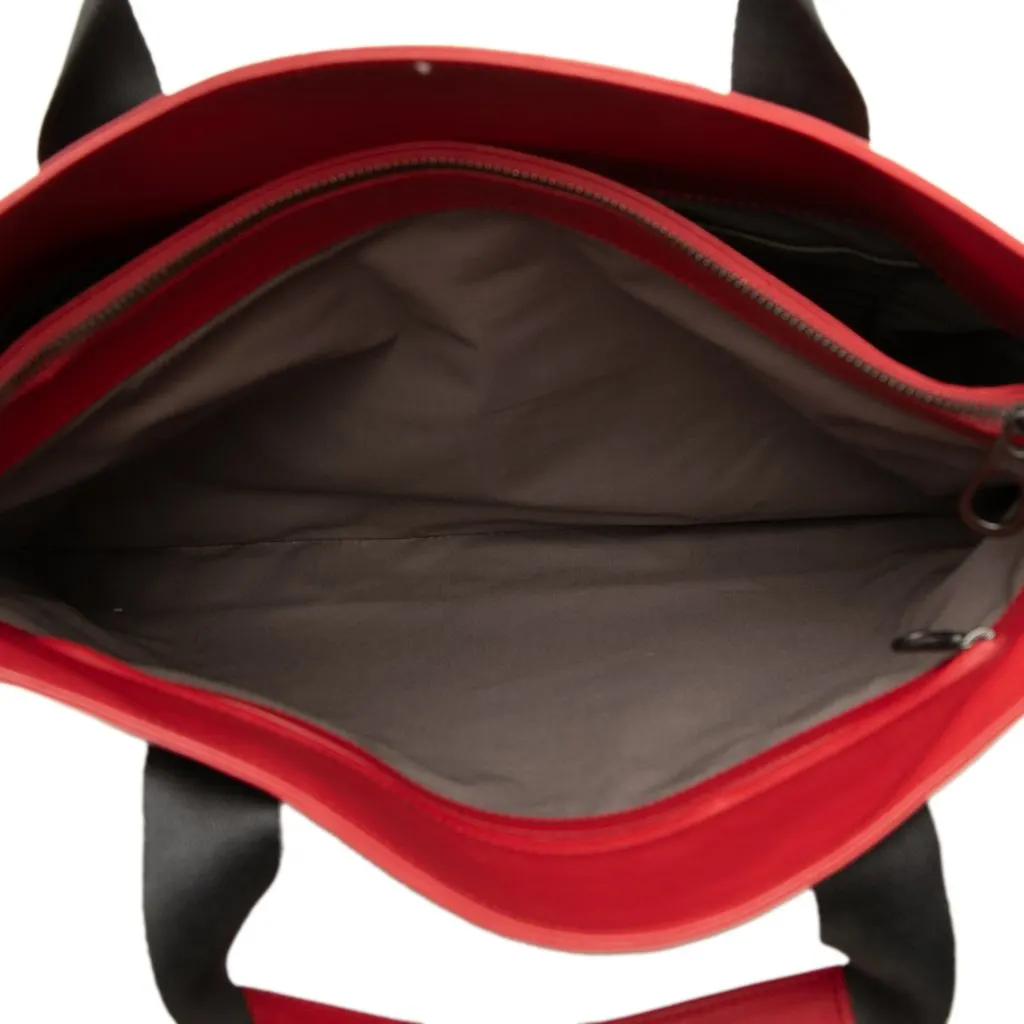 Bottega Veneta Nappa Intrecciato Briefcase Red Leather Good - Model View