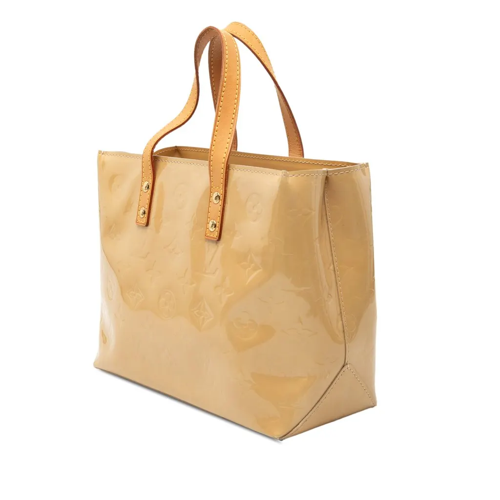 Louis Vuitton Monogram Vernis Reade PM Beige Leather Very good - Back View