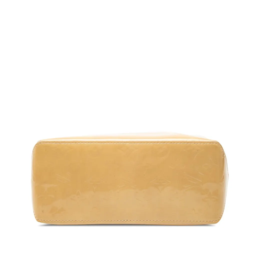 Louis Vuitton Monogram Vernis Reade PM Beige Leather Very good - Inside View