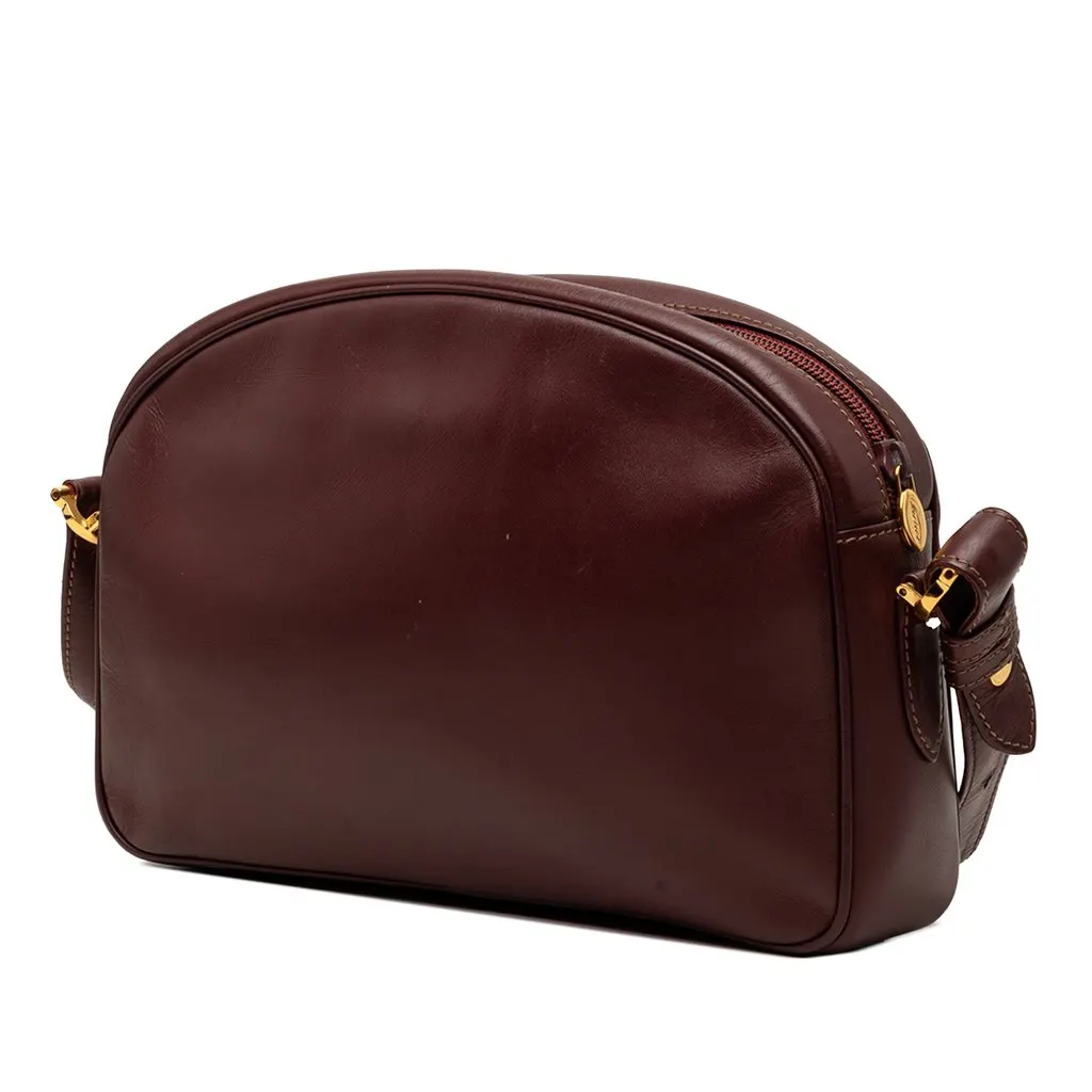 Cartier Leather Must De Cartier Crossbody Red Leather Very good - Back View