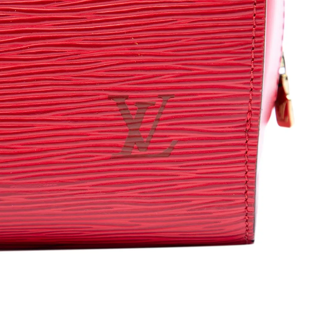 Louis Vuitton Epi Pont Neuf Red Leather Very good - Box View