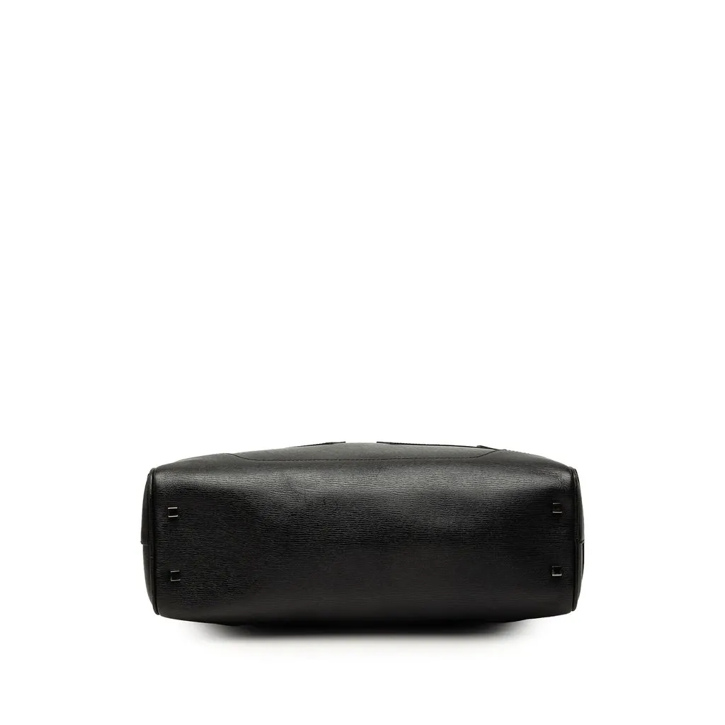 Gucci Calfskin Handbag Black Leather Very good - Inside View