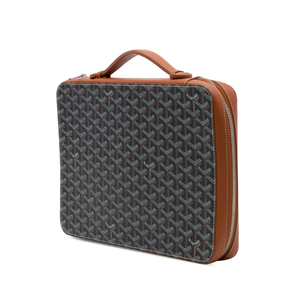Goyard Goyardine Universal Companion Portfolio Black Very good - Back View
