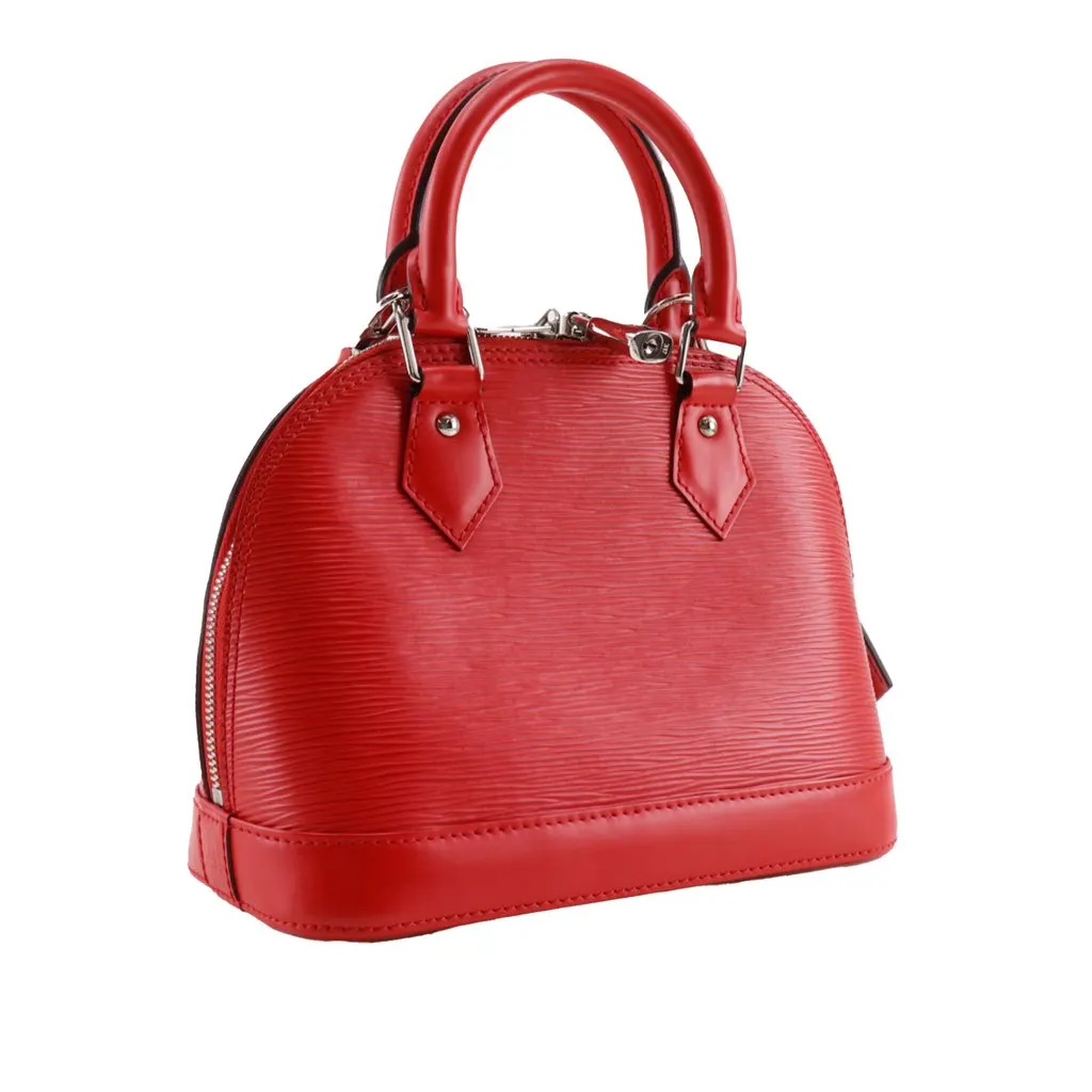 Louis Vuitton Epi Alma BB Red Leather Very good - Back View