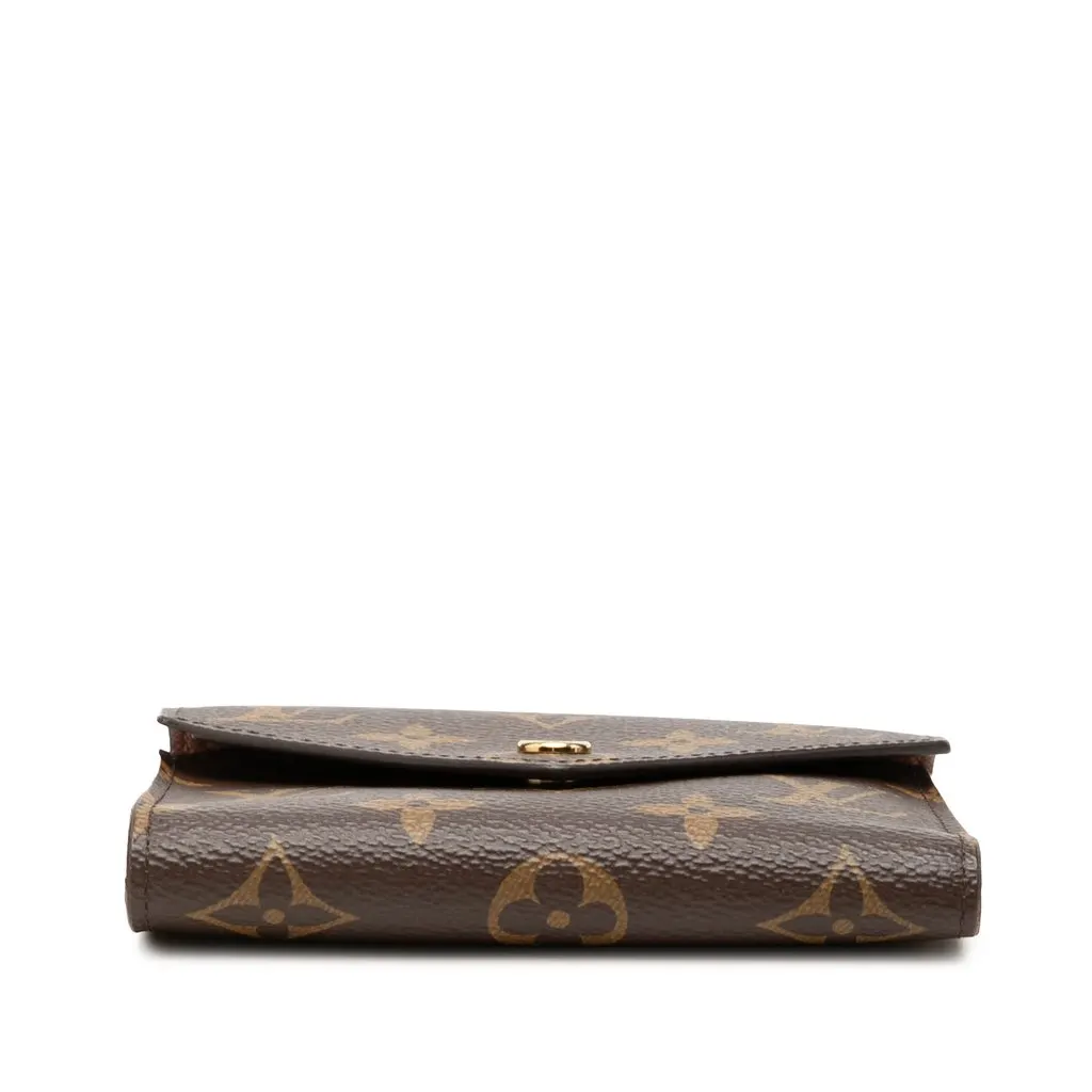 Louis Vuitton Monogram Victorine Wallet Brown Canvas Good - Inside View