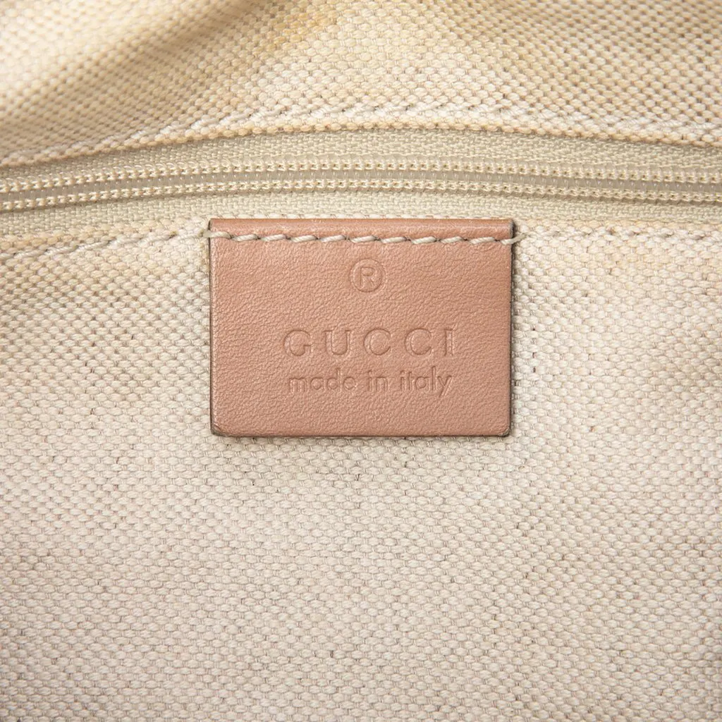Gucci Diamante Canvas Sukey Shoulder Bag Beige Very good - Box View