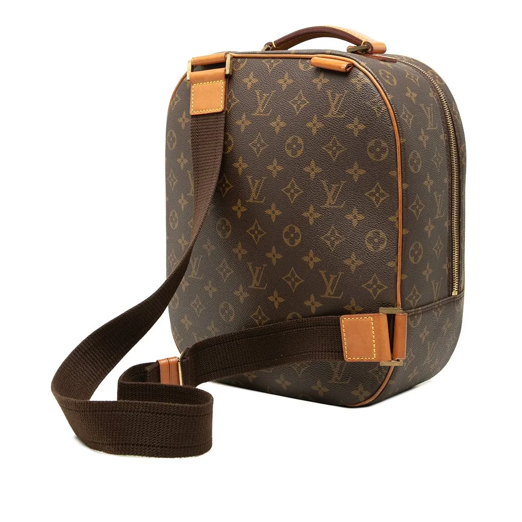 Louis Vuitton Monogram Sac a Dos Packall Brown Very good - Back View