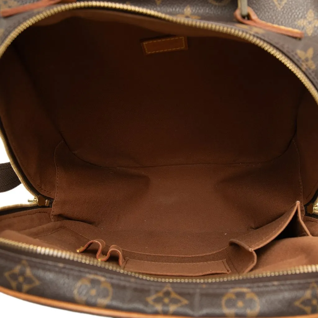 Louis Vuitton Monogram Sac a Dos Packall Brown Very good - Model View