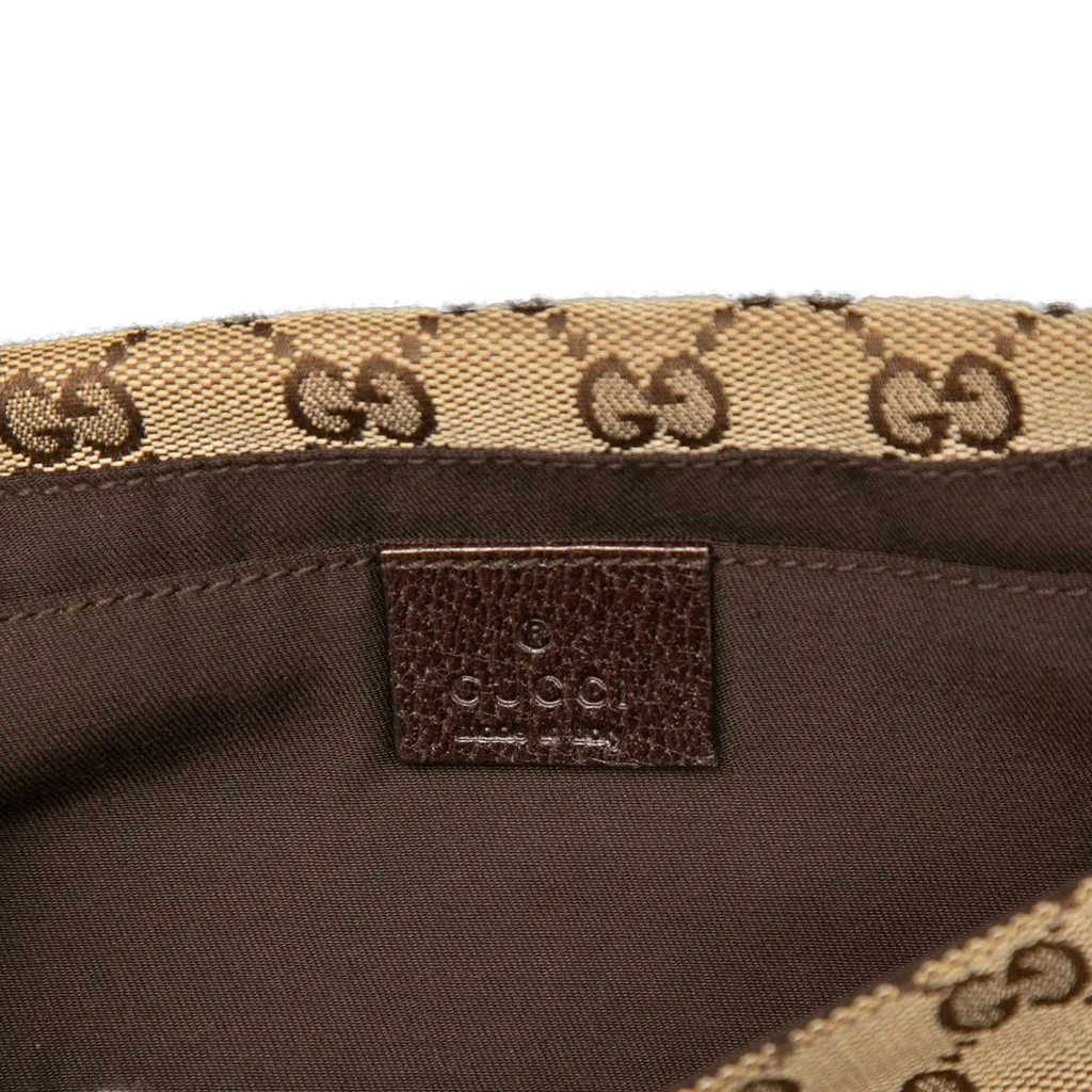 Gucci GG Canvas Web Crossbody Beige Canvas Very good - Box View