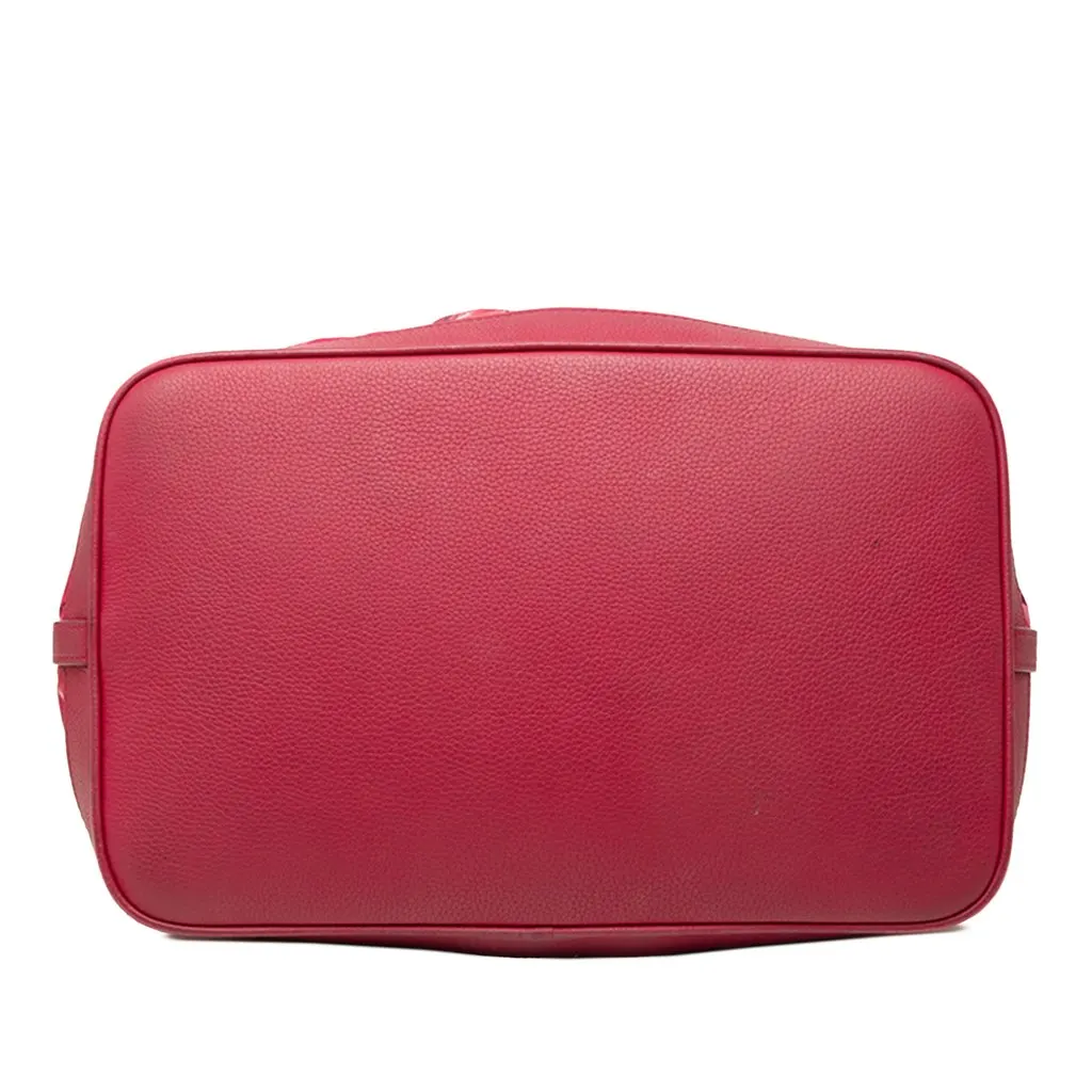 Louis Vuitton Limited Edition Monogram Nylon Ikat Noefull MM Pink Polyamide Good - Inside View