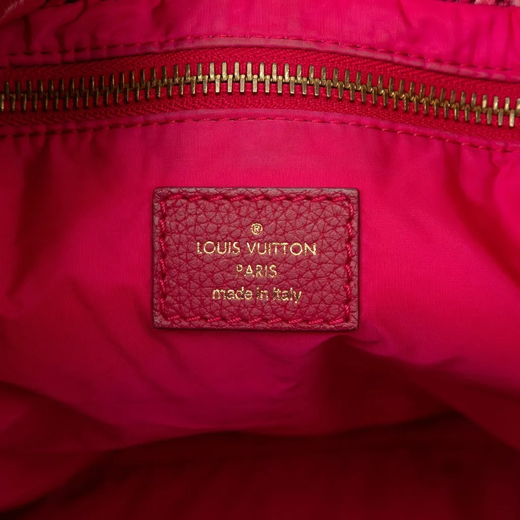 Louis Vuitton Limited Edition Monogram Nylon Ikat Noefull MM Pink Polyamide Good - Box View