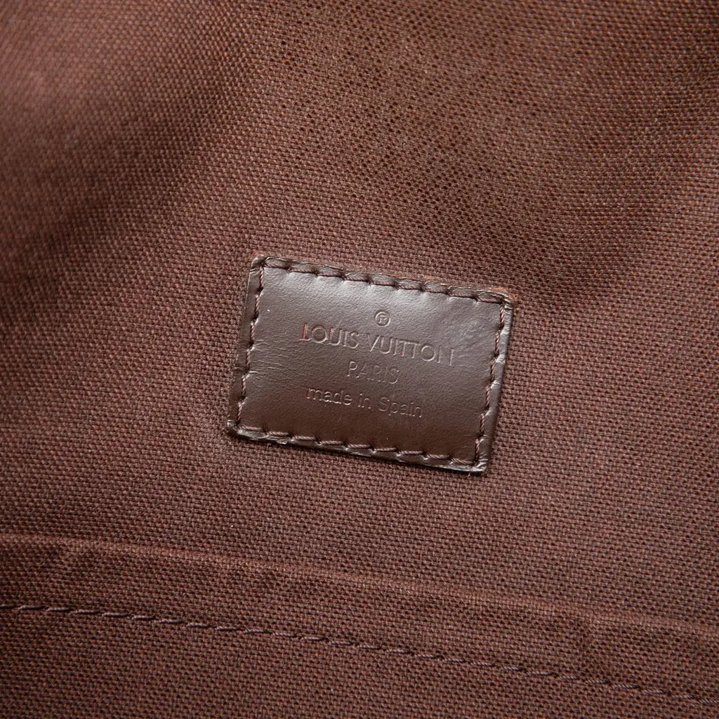 Louis Vuitton Damier Ebene Brooklyn MM Brown Canvas Very good - Box View