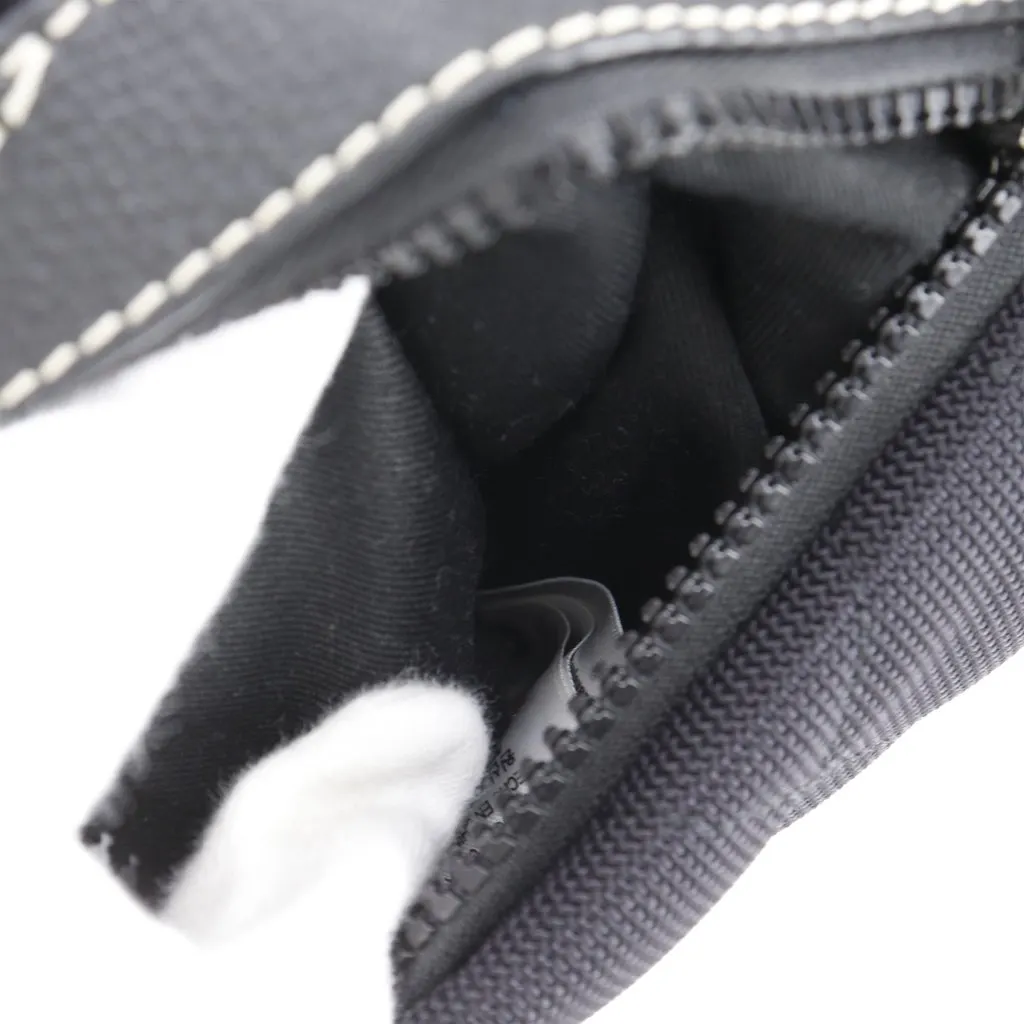 Burberry Thomas Bear Cotton Bear Backpack Black Very good - Model View